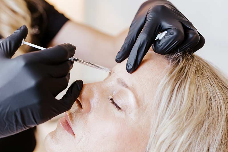 botox injection at Arsenault Aesthetics in Lakewood Ranch FL