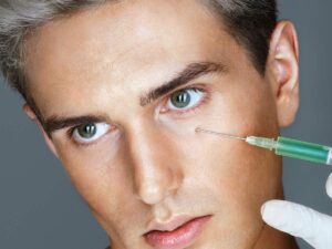 under eye filler tear & trough filler for men