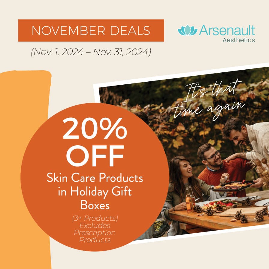 20 percent off skin care products in holiday gift baskets in lakewood ranch and venice florida