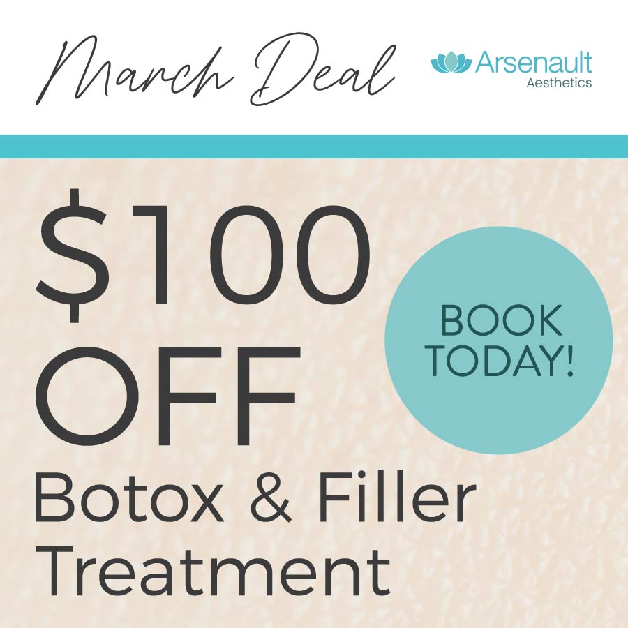 $100 off Botox & Filler in Lakewood Ranch and Venice FL March 2025 Special