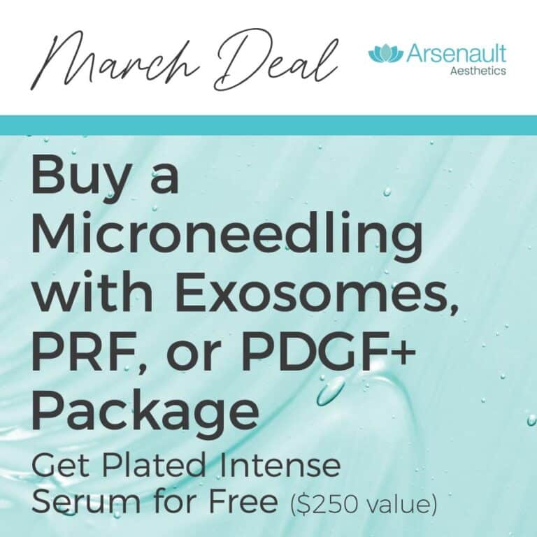 Microneedling with PDGF+ (Platelet-Derived Growth Factor) at Arsenault ...