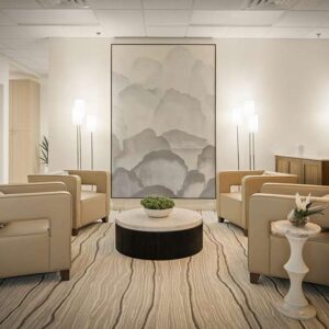 Waiting area of our Med Spa in Lakewood Ranch Florida