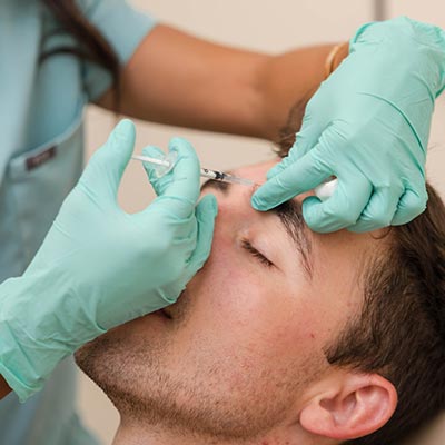 Dysport wrinkle treatment at Arsenault Aesthetics in North Lakewood Ranch