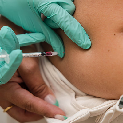 Semaglutide weight loss injection at North Lakewood Ranch med spa