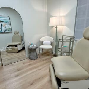 treatment room in our lakewood ranch med spa