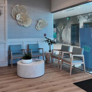 venice med spa waiting area