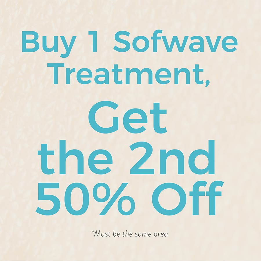 buy 1 softwave treatment get the second one 50 percent off in lakewood ranch florida