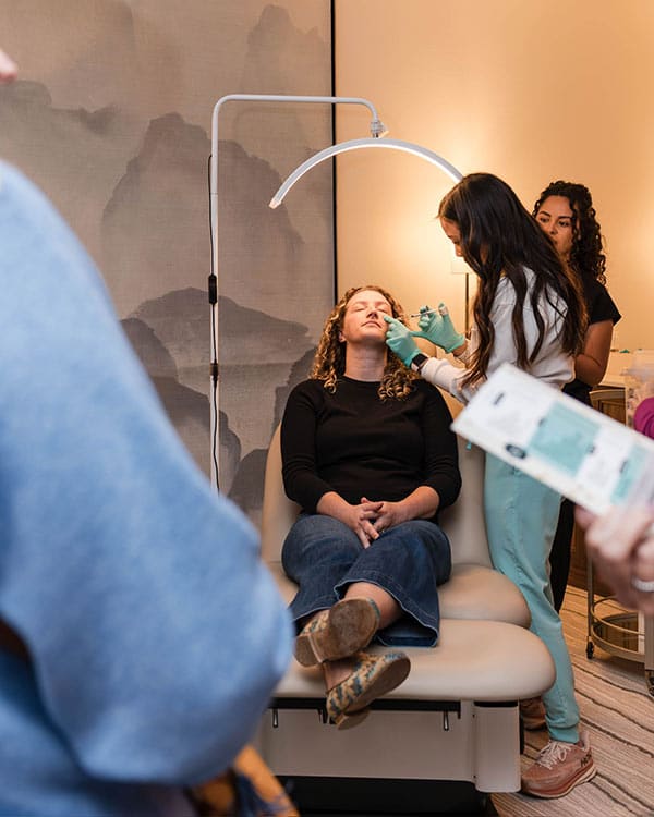 Botox Demonstration at our Annual Event in Lakewood Ranch