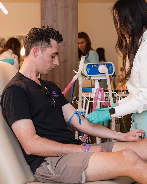 PRF for Hair Loss Demonstration