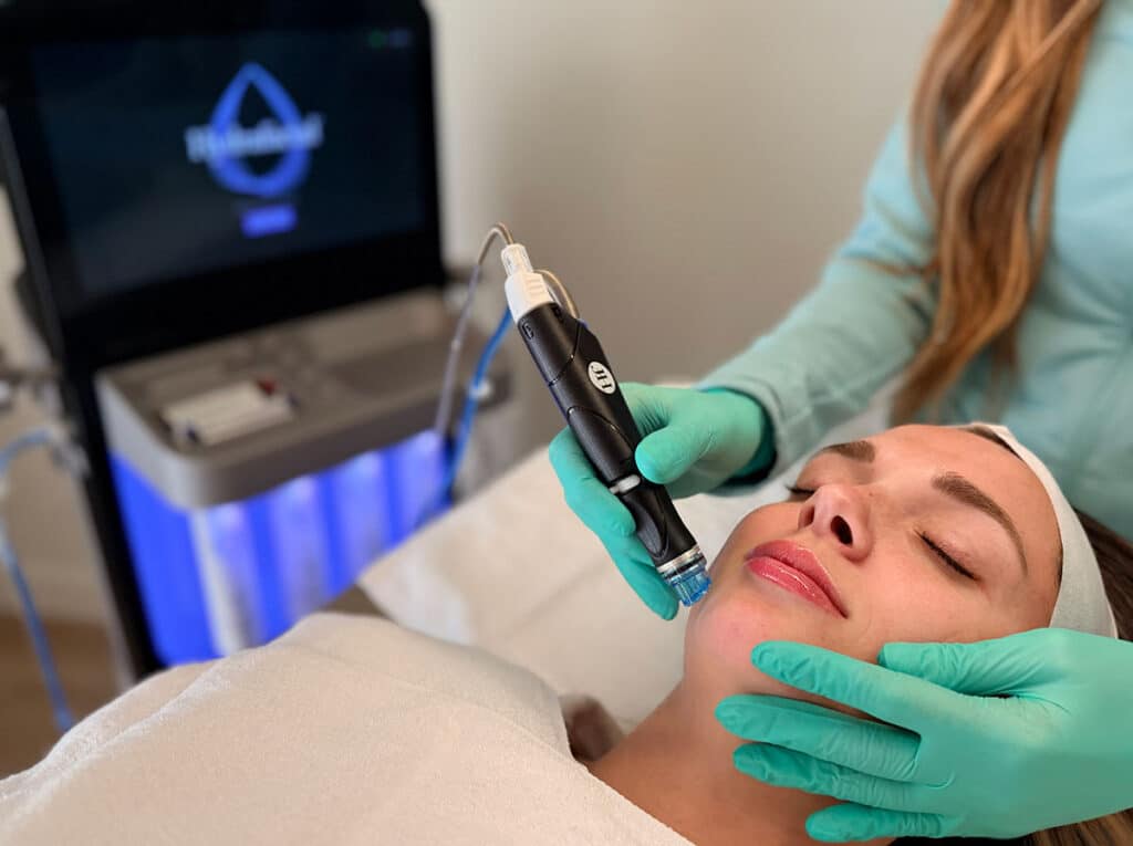 Hydrafacial Treament ar Arsenault Aesthetics Lakewood Ranch Location