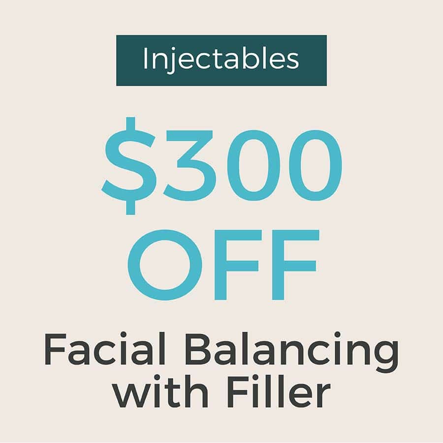 $300 off Facial Balancing with Filler