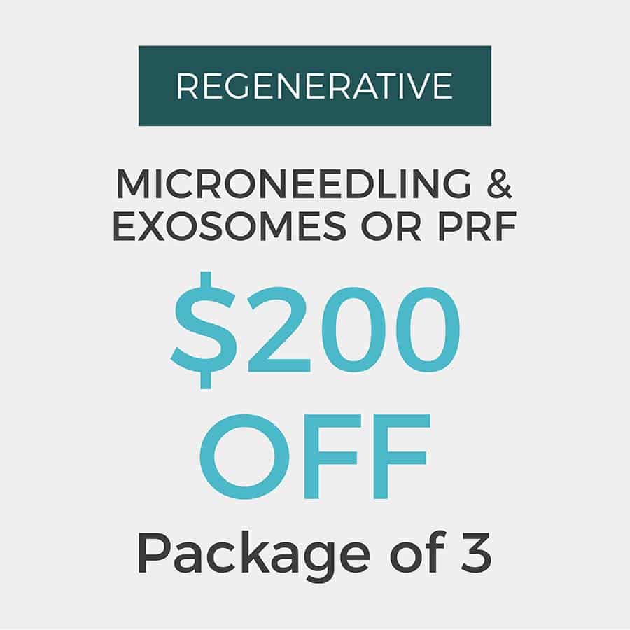 microneedling with exosomes or prf package special in lakewood ranch florida may 2026