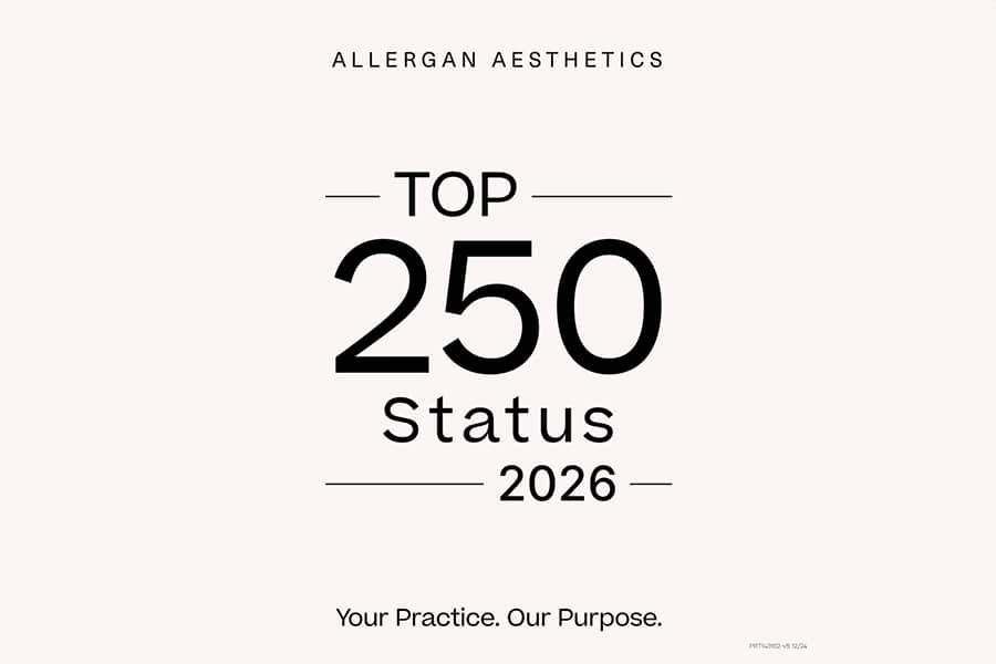 Allergan Top 250 Practice in 2026